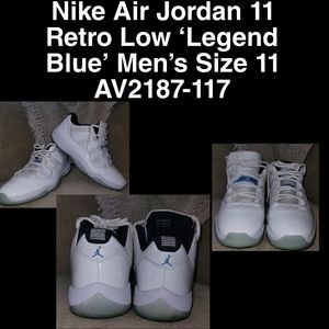 Nike Air Jordan 11 Retro Low Legend Blue